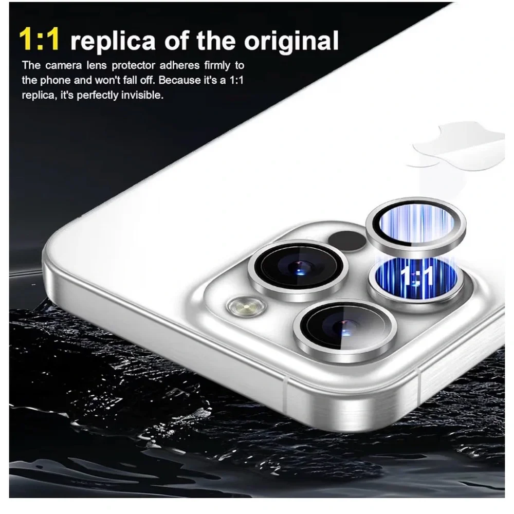 Camera Lens Protector for iPhone 15 Pro Max/15 Pro